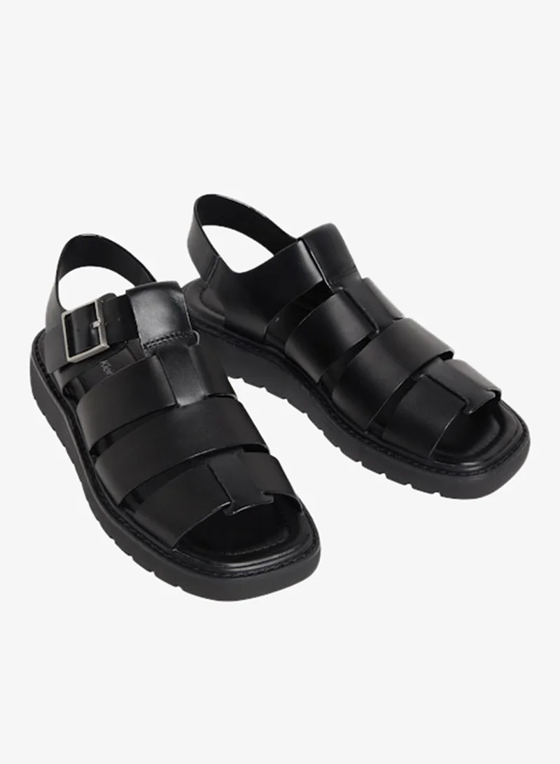 CALVIN KLEIN Zadar Slingback Platform Sandals